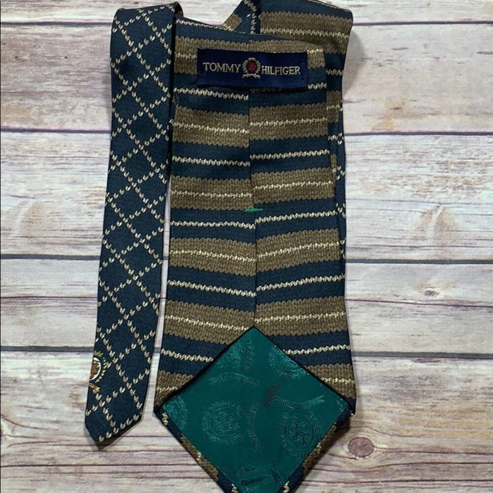 Tommy Hilfiger Italian silk tie - Picture 2 of 4
